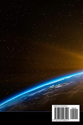 Notebook: Salida Del Sol, Espacio, Espacio Exterior, Globo Cuaderno / Diario / Libro de escritura / Notas - 6 x 9 pulgadas (15.24 x 22.86 cm), 150 páginas, superficie brillante.