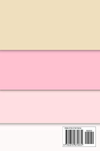 Notebook: Simple And Elegant eye pleasing colorful Notebook Colors :Chamois-Pink-Pippin-Rose White/Lined and numbred Notebook  / Journal Gift, 120 Pages, 6x9, Soft Cover, Matte Finish