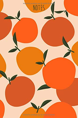 Notes: Cahier Fruité à l'Orange, 90 pages vierges 15x23 cm. Couverture design