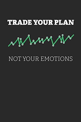 Notizbuch: für jeden Trader und Aktienhändler ♦ über 100 Seiten Dot Grid Punkteraster für alle Notizen, Signale oder Kursverläufe ♦ 6x9 Jounal Format ♦ Motiv: Trade your plan