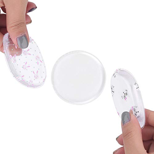 Novedad Jalea cosmética de Silicona Jellry Base de Cara de pequeño tamaño Crema BB Maquillaje cosmético Puff Accesorio de Maquillaje