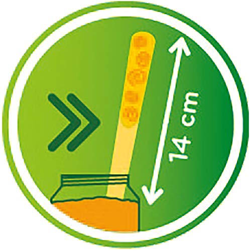 NUBY cucharas asa larga no termosensibles +6 meses envase 3 uds