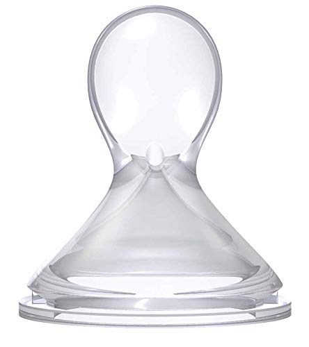 Nuby ID67275 - Biberón de silicona con cuchara, 150 ml