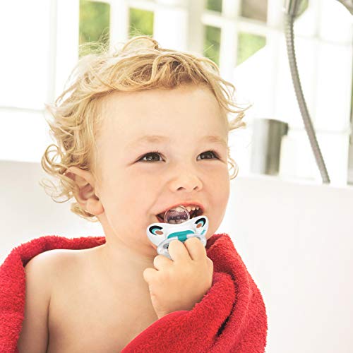 NUK 10176178 - Chupete de silicona con diseño de Winnie the Pooh rojo rojo Talla:6 - 18 Monate