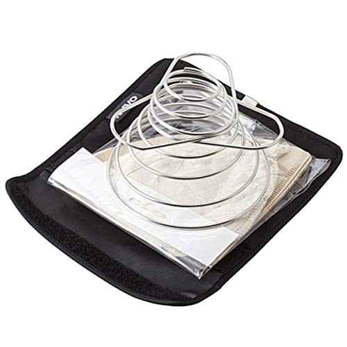 NUVO - Filtro de café de doble capa reutilizable con franela de algodón (3 ~ 4 tazas)