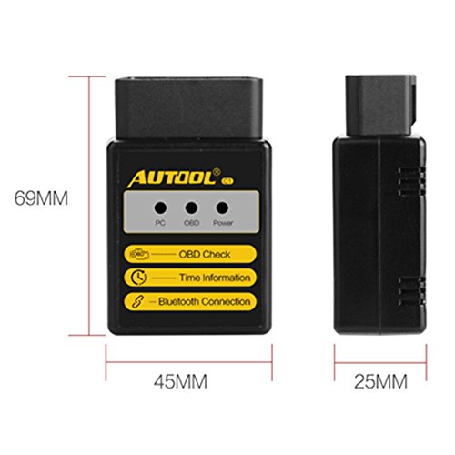 OBD2 Bluetooth Car Diagnostic OBDII Reader Scanner OBD Scan Tool para Android