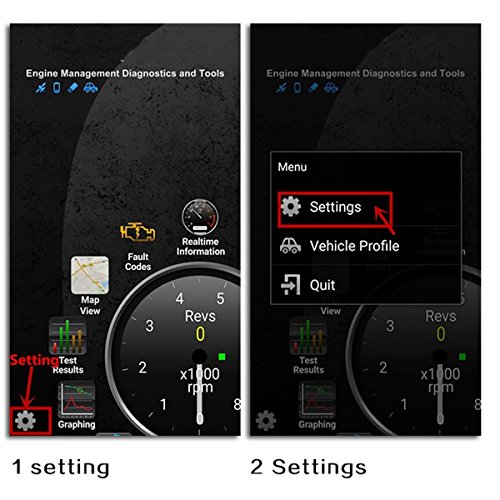 OBD2 Bluetooth Car Diagnostic OBDII Reader Scanner OBD Scan Tool para Android
