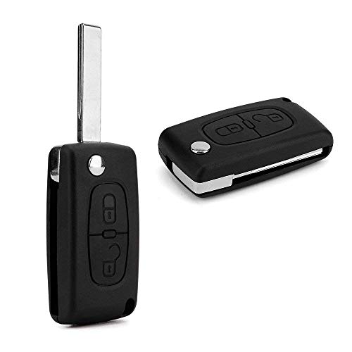 OBEST Carcasa Case Funda Llave Remoto (2 Boton, C2-3)