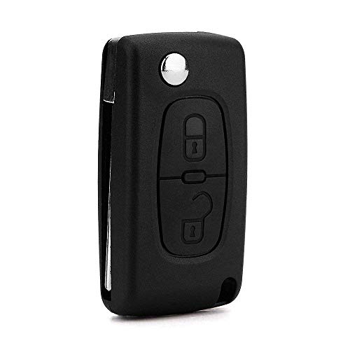 OBEST Carcasa Case Funda Llave Remoto (2 Boton, C2-3)