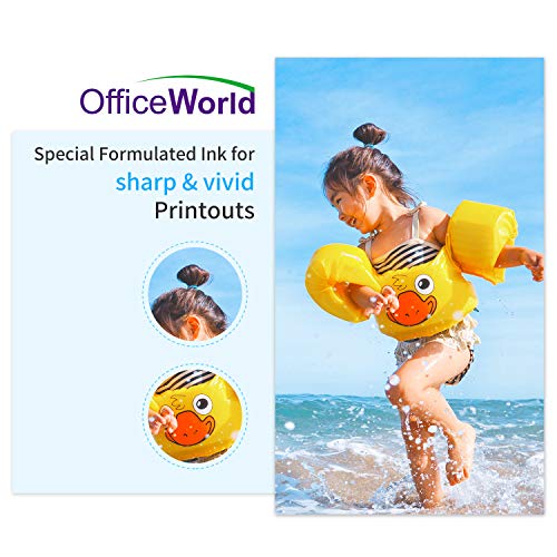 OfficeWorld 29 29 XL Cartuchos de Tinta para Epson 29XL Compatible con Epson Expression Home XP-245 XP-342 XP-442 XP-235 XP-335 XP-255 XP-452 XP-352 XP-455 XP-345 XP-432 XP-332 XP-247