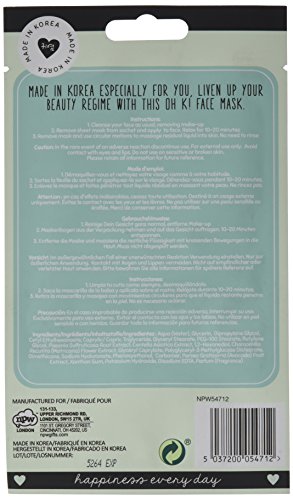 Oh K! Máscara de hoja de aguacate (NPW54712)