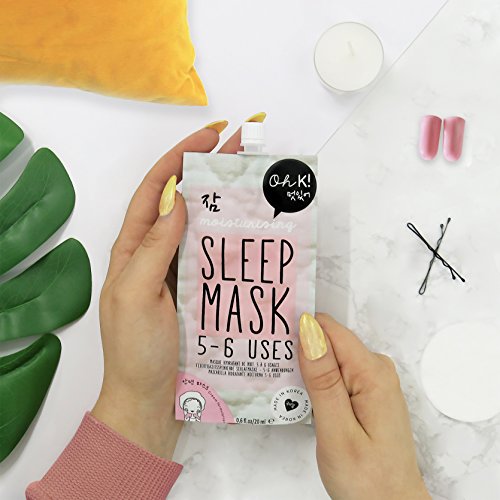 Oh K! Sleep Mask - Mascarilla Hidratante Nocturna, 20 ml, 5- 6 Usos