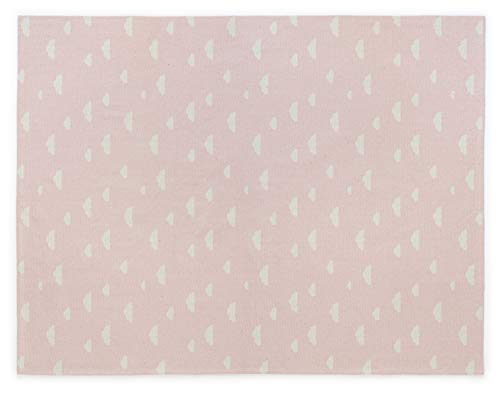 Oh my baby boom 37287 - Alfombra (100% algodón), color rosa