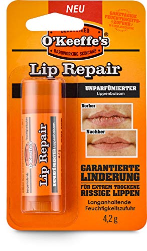 O'Keeffe's Lip Repair - Bálsamo labial sin perfume