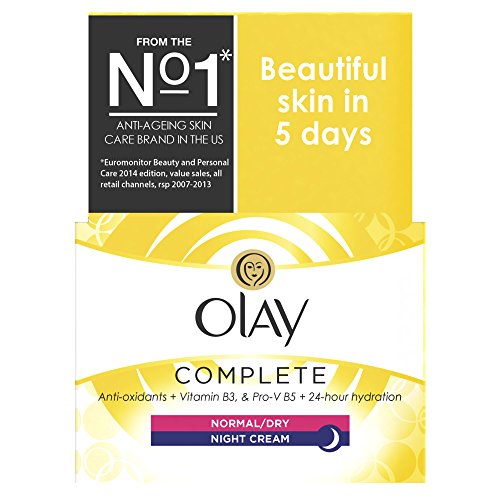 Olay - Essentials, crema cuidado completo de noche, 50 ml
