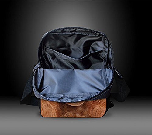 Old Newspaper Decor,Lavender Retro Pattern Hearts Herbs Organic Fragrance Essence Decorative,Cream Lavender Black Print Kids Crossbody Messenger Bag Purse