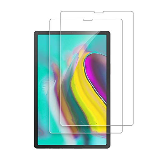 Olycism Compatible para Samsung Galaxy Tab S5e Protector de Pantalla (2-Pack) Ajuste Alta Definición 9H Dureza Anti-arañazo No Hay Burbujas Ultra Resistente Vidrio Cristal Templado