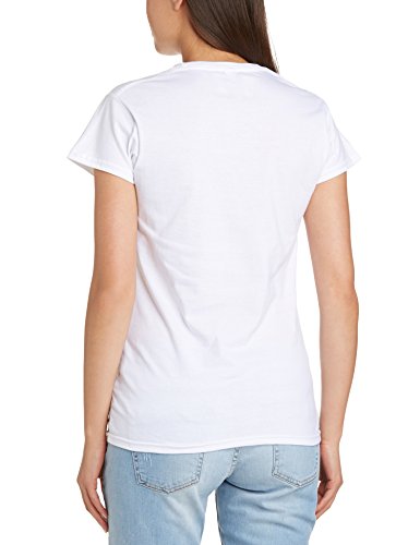 One Direction ONEDTEE70LSW02 - Camiseta de Manga Corta para Mujer, Color Blanco, Talla Medium