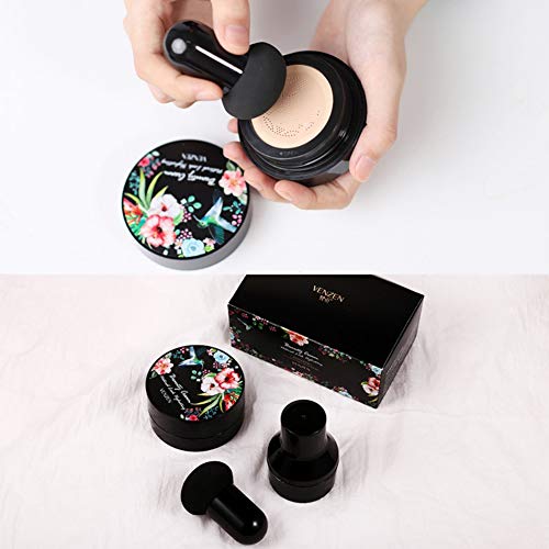 Onkessy Mushroom Air Cushion BB Cream Foundation Makeup Moisturizing Waterproof Cover Blemishes Concealer Makeup Base Primer Cream