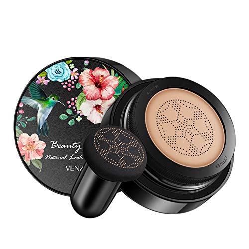 Onkessy Mushroom Air Cushion BB Cream Foundation Makeup Moisturizing Waterproof Cover Blemishes Concealer Makeup Base Primer Cream