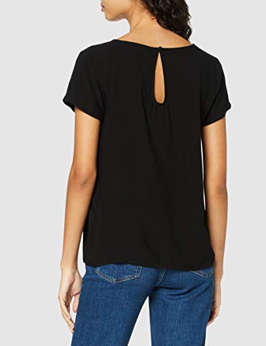 Only Onlfirst One Life SS Solid Top Noos Wvn Camiseta, Negro, 34 para Mujer