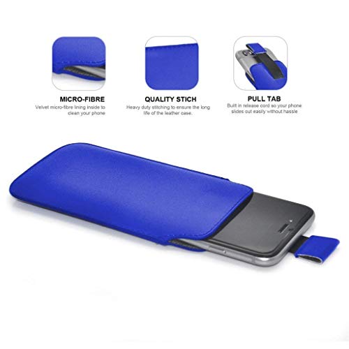 ONX3 - Funda de piel sintética para Samsung Galaxy J2 (2018), color azul