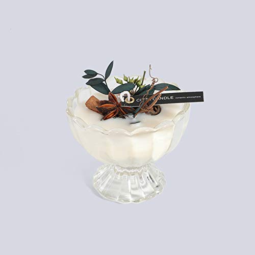 OOFAY Velas Perfumadas Don Natural De Cera De Soja, 24 Horas Burn Bellas Fragancias para El Hogar, Tarro De Cristal Velas Regalo para Ella, para El Relax Sueño Dulce Y del Aire Limpio