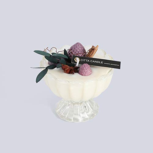 OOFAY Velas Perfumadas Don Natural De Cera De Soja, 24 Horas Burn Bellas Fragancias para El Hogar, Tarro De Cristal Velas Regalo para Ella, para El Relax Sueño Dulce Y del Aire Limpio