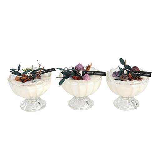 OOFAY Velas Perfumadas Don Natural De Cera De Soja, 24 Horas Burn Bellas Fragancias para El Hogar, Tarro De Cristal Velas Regalo para Ella, para El Relax Sueño Dulce Y del Aire Limpio