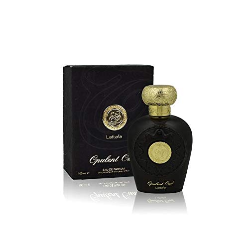 Opulent Oud de Lattafa Perfumes es un perfume oscuro, dulce y picante con un Oudh amaderado.