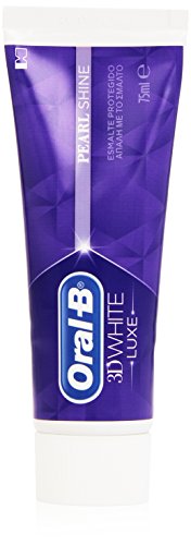 Oral-B - 3D White Luxe - Pasta dentífrica blanqueante con efecto perla - 75 ml