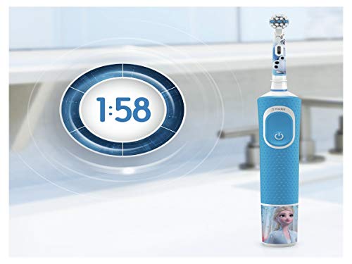 Oral-B Kids - Cepillo de dientes eléctrico de Braun, Frozen 2
