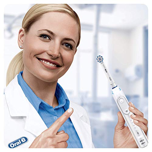 Oral-B - Pack de 3 cabezales para cepillos de dientes sensible+1 cabeza para cepillo de dientes Senses UltraThin, modelos aleatorios
