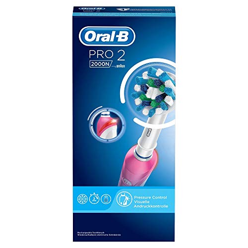 Oral-B Power Pro 2 2000 Cruz Rosada D Cepillo De Dientes Éctrico Acción 350 g