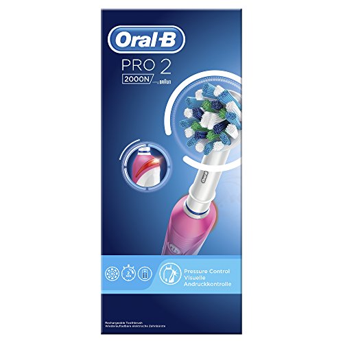 Oral-B Power Pro 2 2000 Cruz Rosada D Cepillo De Dientes Éctrico Acción 350 g