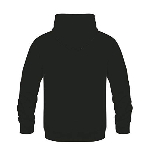 Ordes La Camiseta, la Bebida 3D patrón de la Historieta Impresa de Soda Ocasional Flojo suéter con Capucha de los niños, una Camiseta de Manga Larga,L