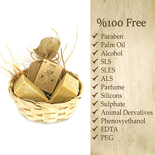 Orgánico natural vegano tradicional hecho a mano antiguo semilla negra barra de jabón - Eficaz para el acné y eczema - Ningunos productos químicos, jabones puros naturales!