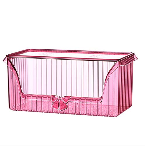 Organizador cosmético Vintage Arco-nudo organizador cosmético del maquillaje del soporte de exhibición de la joyería Caja de almacenamiento Perfumes Barras de labios Divisor de contenedores de gran ca