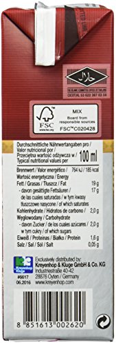 Orient Gourmet Leche de Coco Contenido de Grasa 17-19% - 12 Tetra Pack