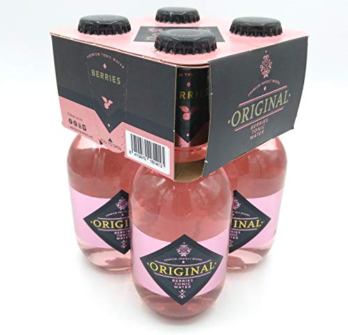 ORIGINAL Berries Premium Tonic Water 20cl - 6 x Pack de 4 unidades (24u)