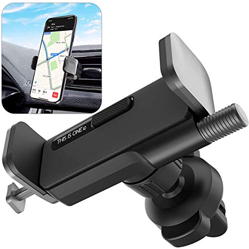ORYCOOL Soporte Móvil para Coche, Soporte Teléfono Coche para Rejillas del, Porta Universal para Teléfono con Clip de ventilación, Compatible con iPhone, Samsung, Huawei (para 4.7''- 6.8 '') (Gris)