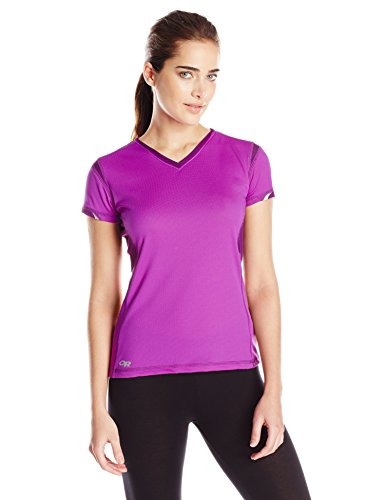 Outdoor Research Octane S/S Camiseta para Mujer, Mujer, 243716, Ultravioleta, Medium