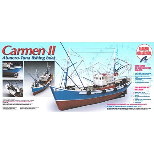 Outletdelocio Artesania Latina 18030. Maqueta de Barco en Madera. Pesquero Carmen ll. + Herramientas. 50403/57395