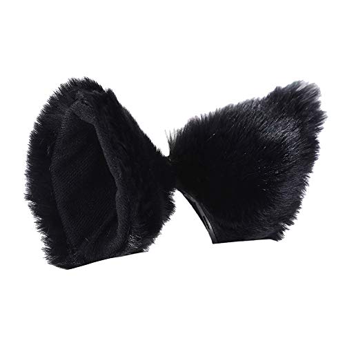 OuYou Orejas de Gato Pinza de Pelo de Orejas de Loli Anime Loli de Baile Real (Negro)