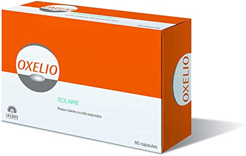 Oxelio – Lote de 2 cajas de cápsulas solares para pieles claras o sensibles, 60 cápsulas por caja