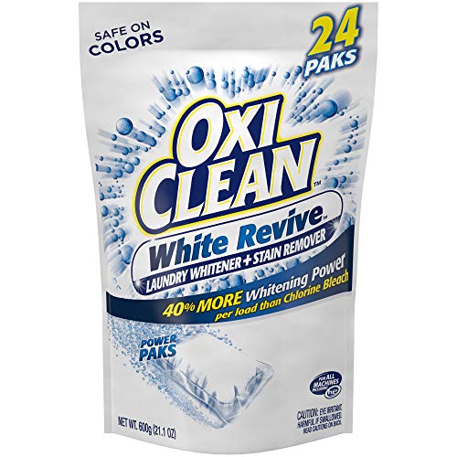 OxiClean White Revive Stain Remover Power Paks, 21.1 Ounce by OxiClean