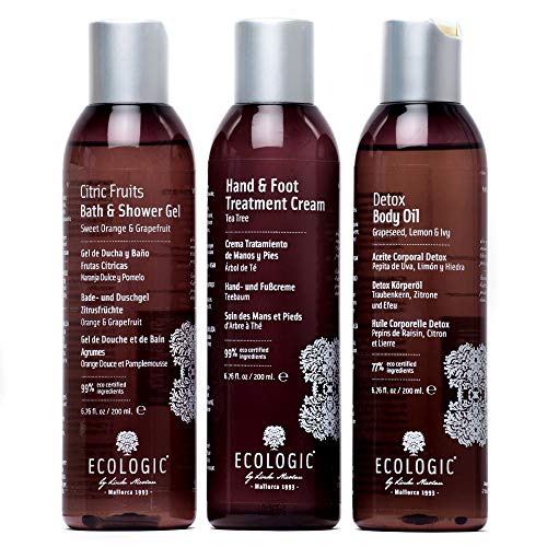 Pack Corporal Detox Body Revival - 3 Unidades. Ecologic Cosmetics by Linda Nicolau. Bio cosmética sostenible, vegana, orgánica, ecológica, eco friendly y climate friendly