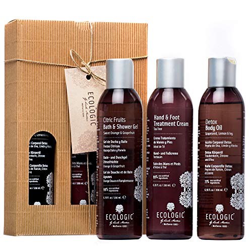 Pack Corporal Detox Body Revival - 3 Unidades. Ecologic Cosmetics by Linda Nicolau. Bio cosmética sostenible, vegana, orgánica, ecológica, eco friendly y climate friendly