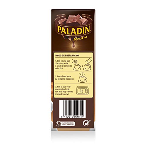 Paladin - Chocolate en Sobres, 33 g, 5 sobres