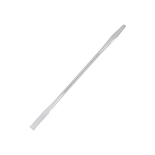 Paleta de maquillaje acrílico - Paleta de maquillaje Espátula Maquillaje acrílico transparente Nail Art Paleta de mezcla cosmética y conjunto de herramientas de espátula inoxidable